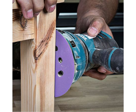 Шлифовальный круг 125 мм, зерно 80, в комплекте 50 штук TREND AB/125/80Z/B – изображение 7