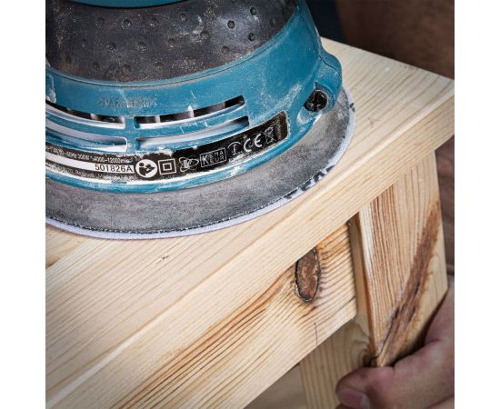 Шлифовальный круг 125 мм, зерно 80, в комплекте 50 штук TREND AB/125/80Z/B – изображение 8