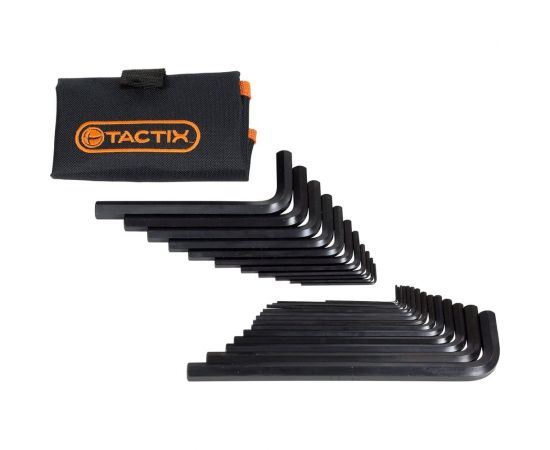 Набор шестигранных ключей TACTIX из 25-ти штук 206195 