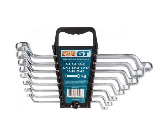 Набор накидных ключей STARTUL 6-22 мм 8 предметов PRO GT PRO-83008 