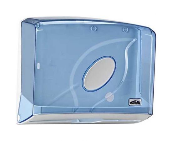 Диспенсер для бумажных полотенец UCTEM PLAS Z-сложение на 200 листов, прозрачный AEHB906 