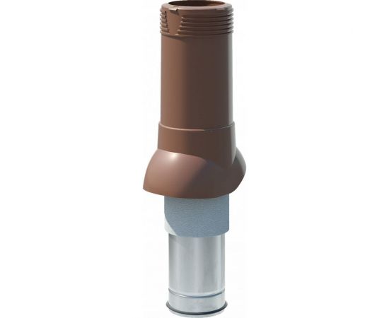 Вентиляционный выход Технониколь D125/160 (изолированный; коричневый; 1 шт) TN358034 