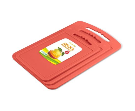 Разделочная доска Martika набор 3 шт коралловый С55КОРЛ 