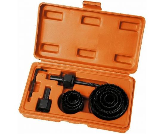 Набор кольцевых пил по дереву 11 предметов Bohrer 35301100 