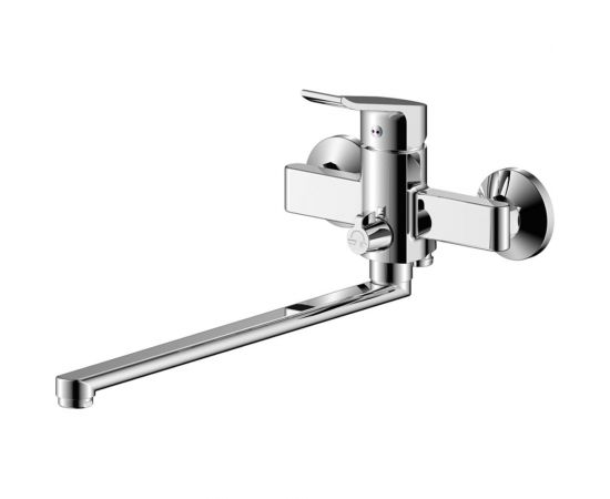 Смеситель для ванны OLIVES PLAZA 16221PL с длинным изливом 