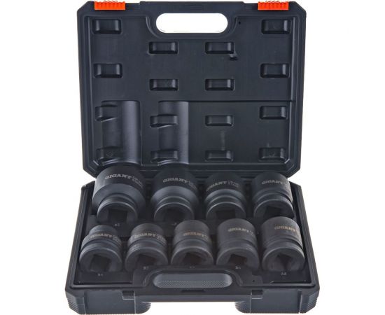 Набор торцевых ударных головок (9 шт; 24-50 мм; 1DR) Gigant G-11326 