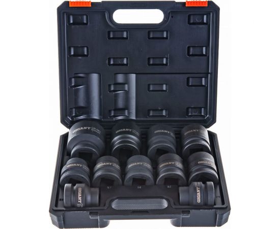 Набор торцевых ударных головок (11 шт; 21-50 мм; 1DR) Gigant G-11331 