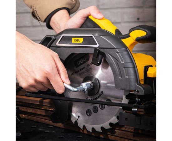 Циркулярная пила DELI DL-YJ185-E1 1300 Вт 103011 – изображение 13