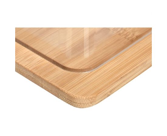 Сервировочная доска MARMITON с крышкой, бамбук, 25.5x20x7.5 см 17629 – изображение 2