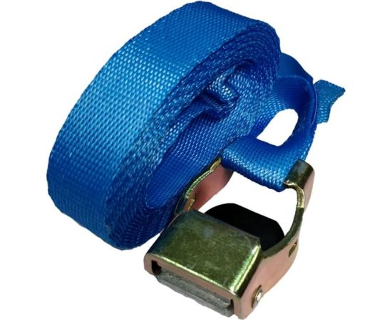 Стяжной ремень с пружинным замком UVE 600 daN, 3 м, 25 мм, синий RS-25-600-3-blue – изображение 2