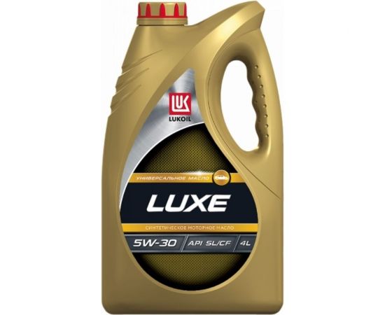 Моторное масло Лукойл ЛЮКС синтетическое SAE 5W-30, API SL/CF, 4 л 196256 – изображение 2