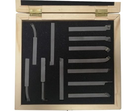 Набор токарных резцов (12 шт; 10х10 мм; Т5К10) AURA TOOLS 30011010 – изображение 2