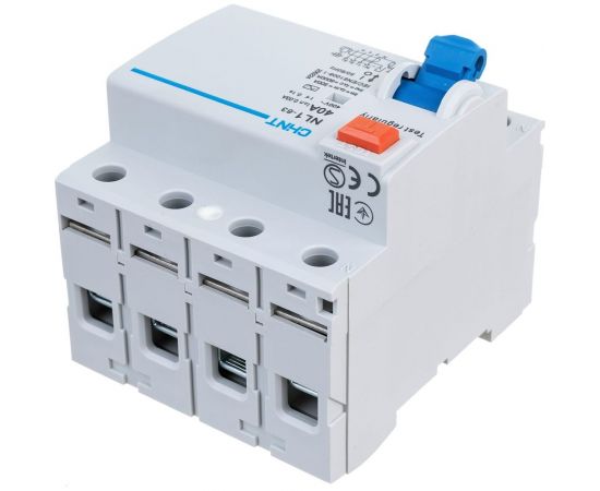 Устройство защитного отключения CHINT NL1-63 6kA 4P 40A 30mA тип AC 200224 – изображение 2