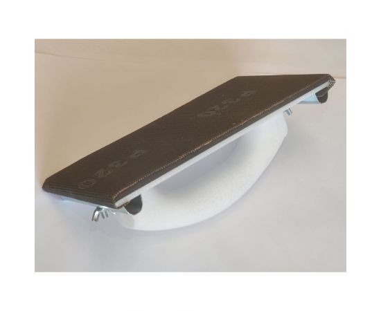 Абразивная сетка (оксид алюминия) P100, 115х280 мм, 5 штук BRUSHTEX 2000100 – изображение 3