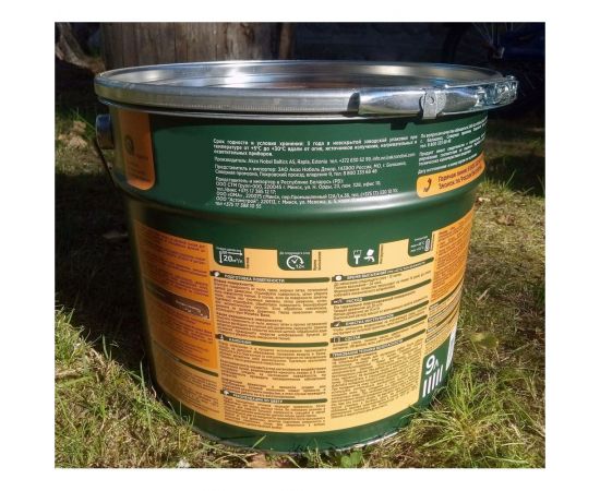 Влагостойкая защитная лазурь для древесины PINOTEX ULTRA NW (белый; 9 л) 5803330 – изображение 3