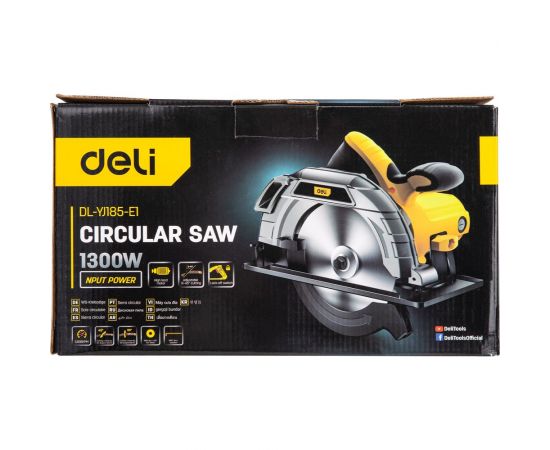 Циркулярная пила DELI DL-YJ185-E1 1300 Вт 103011 – изображение 33