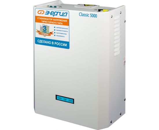 Тиристорный стабилизатор Энергия 5000 ВА Classic Е0101-0096 – изображение 4