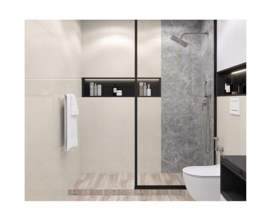 Керамогранит LAPARET french crema кремовый 60x60 см, полированный 1,44 кв.м, 4 шт. в упаковке х9999294547 – изображение 4