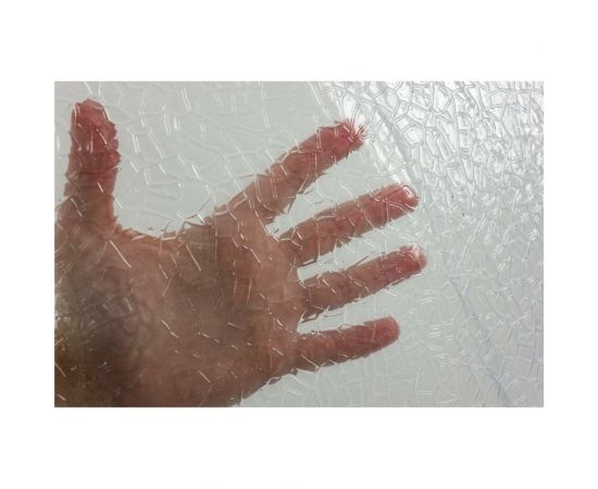 Шторка в ванную комнату Meiwa 182x182 см, Krackle, прозрачный 5911 – изображение 5