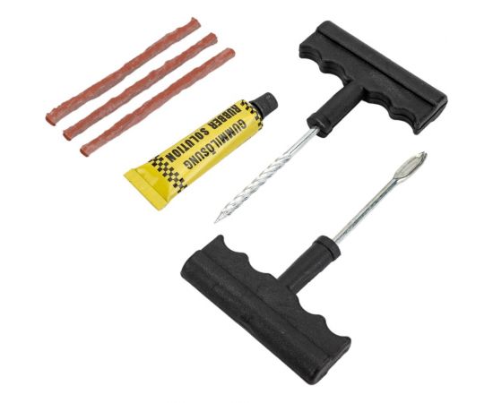 Ремонтный комплект для б/к шин VETTLER с клеем, набор RS12 