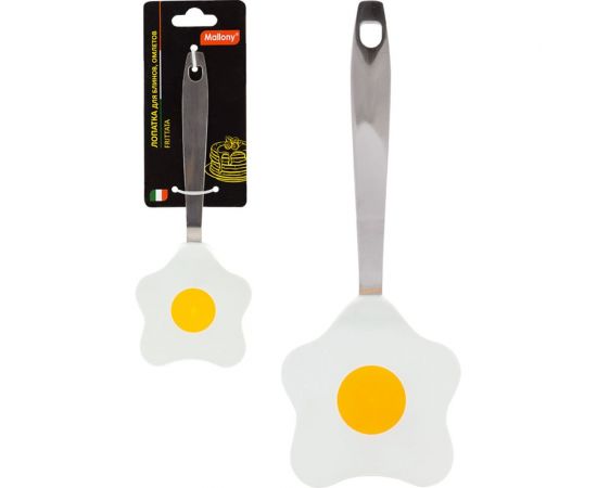 Лопатка для блинов, омлетов Mallony FRITTATA 21х7 см, сталь, нейлон 006457 