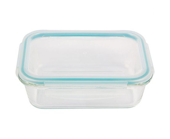 Контейнер Mallony DIAFANO 1000 мл из жаропрочного стекла с крышкой из пластмассы прямоугльный, температура -20 до+200 С 005472 