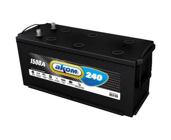 Аккумуляторная батарея АКОМ + EFB 240 Ah, обратная 048240102 