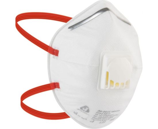 Одноразовый респиратор с клапаном Jeta Safety ffp2 nr d, чашеобразный, 10 шт JM-8622 