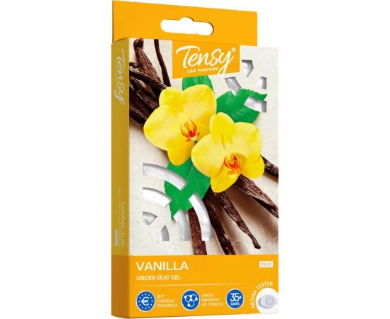 Ароматизатор Tensy под сиденье гелевый ваниль с пробником TK-10 