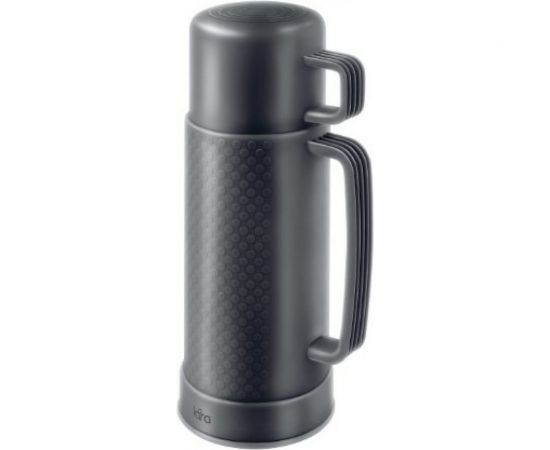 Термос Lara 1000 мл, стеклянная колба, долгое сохранение, кружка LR04-82 