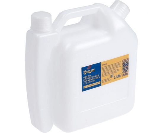 Емкость для подготовки топливной смеси 20 - 25 - 40 - 50:1, с дозатором, 1000 мл ТУНДРА 7509203 