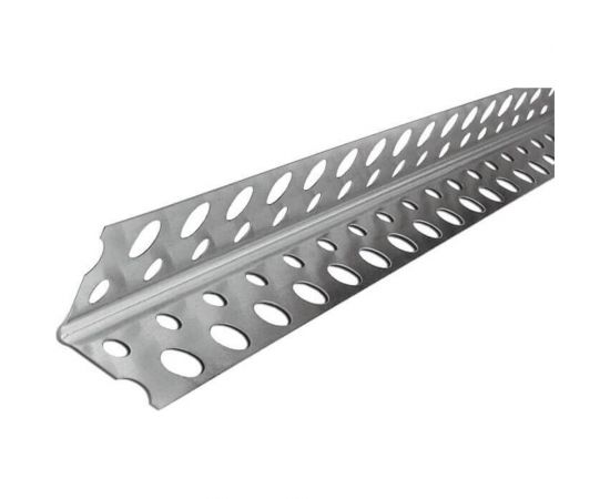 Металлический штукатурный угловой перфорированный профиль GAVIAL (0,35) 20x20 мм, 3м 23377 