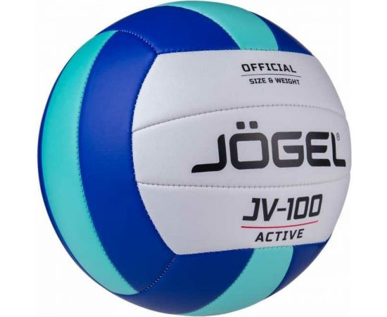 Волейбольный мяч Jogel JV-100, синий/мятный BC21 1/50 УТ-00019884 – изображение 2