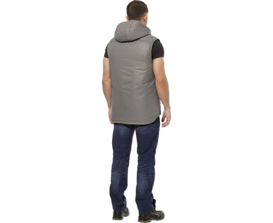 Жилет Эксперт Спецодежда Универсальный серый/неоновый, р. 48-50, рост 170-176 6446000029582 – изображение 2