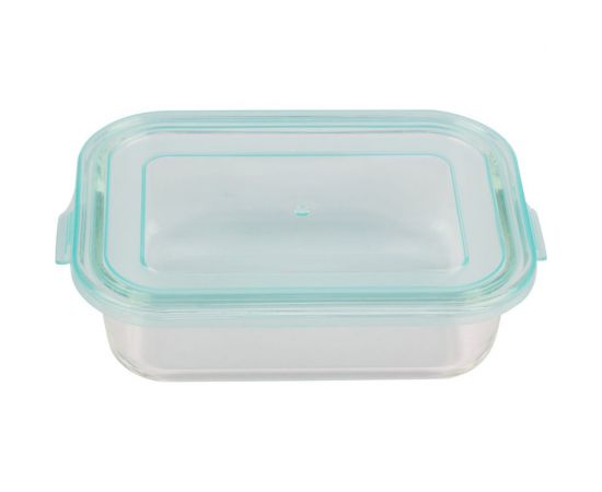 Контейнер Mallony LIMPIDO 650 мл из жаропрочного стекла с крышкой из пластмассы прямоугльный, температура -20 до +200 С 005480 – изображение 2