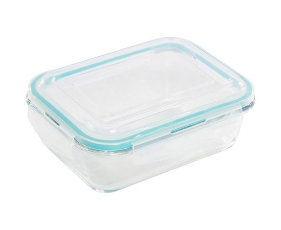 Контейнер Mallony DIAFANO 1000 мл из жаропрочного стекла с крышкой из пластмассы прямоугльный, температура -20 до+200 С 005472 – изображение 2