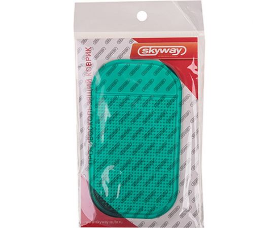 Противоскользящий коврик панели SKYWAY 140х80мм, зеленый S00401035 – изображение 2