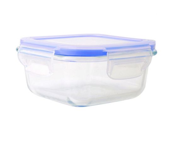 Контейнер Mallony CRISTALLINO 800 мл из жаропрочного стекла с крышкой из пластмассы температура -40 до +300 С 003126 – изображение 2
