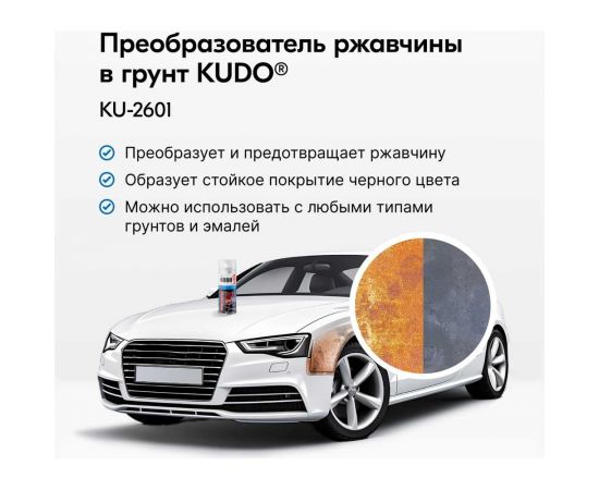 Преобразователь ржавчины в грунт KUDO KU-2601 – изображение 3