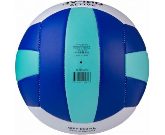 Волейбольный мяч Jogel JV-100, синий/мятный BC21 1/50 УТ-00019884 – изображение 3