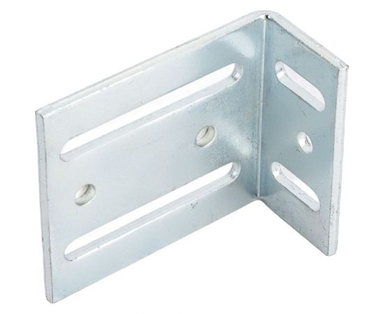Регулируемый усиленный уголок VORMANN 75х35х65х3,5 мм, оцинкованный 00176 075 Z – изображение 3