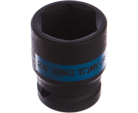 Головка торцевая ударная шестигранная 1/2"", 24 мм KING TONY 453524M – изображение 3