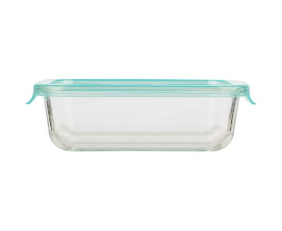 Контейнер Mallony LIMPIDO 650 мл из жаропрочного стекла с крышкой из пластмассы прямоугльный, температура -20 до +200 С 005480 – изображение 3