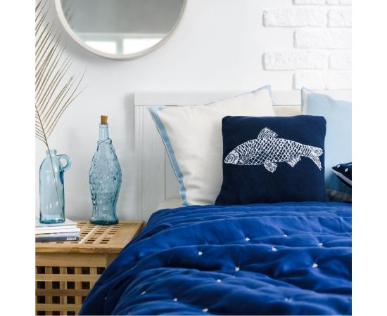 Декоративная подушка Moroshka Maritime 30x30 см, двухсторонняя, съемный чехол xx009-79 – изображение 3