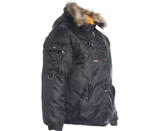 Куртка СПРУТ Аляска, черная, размер 60-62/120-124, рост 182-188, 111796 – изображение 3