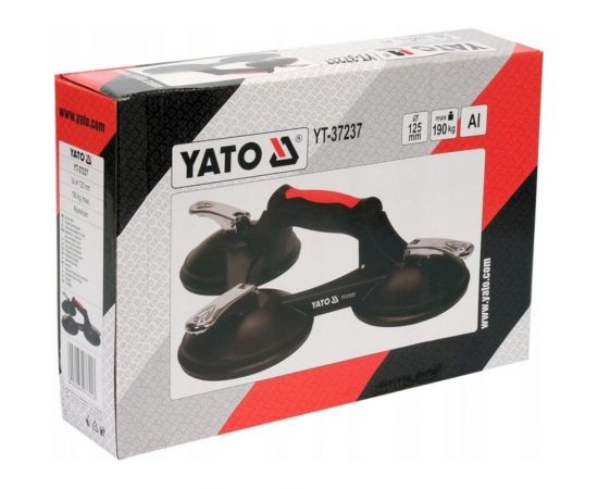 Держатель-присоска для стекол YATO 3x125 мм YT-37237 – изображение 3