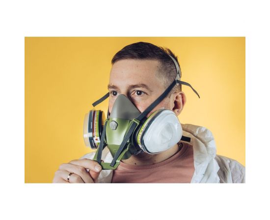 Фильтрующая полумаска Jeta Safety из силикона с быстрым сбросом, размер L 8500-L – изображение 4