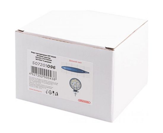 Светодиодная фара SKYWAY OFF ROAD 84х100х17мм, 27W 6000К 9 диодов, 2 шт. S07201096 – изображение 4