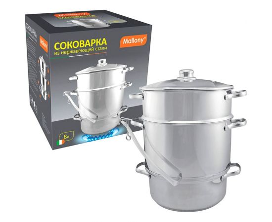 Соковарка Mallony FRUTTA 8 л 102032 – изображение 4