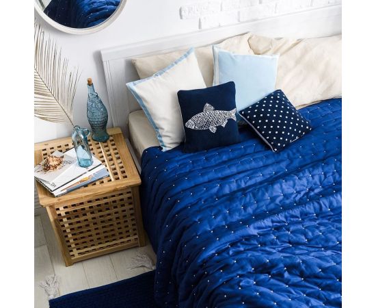 Декоративная подушка Moroshka Maritime 30x30 см, двухсторонняя, съемный чехол xx009-79 – изображение 5